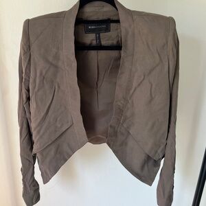 STYLISH BLAZER - BCBG MAXAZRIA Size XS Color: Dark Tan